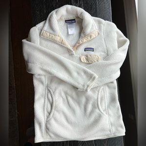 Patagonia Women's Re-Tool Snap-T Pullover in Cream